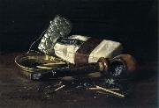 Still Life with Pipe and Tobacco